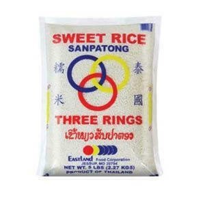 Sweet Rice Sanpatong - Three Ring 5 Lb