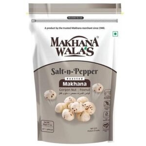 Makhana Walas Roasted Makhana - Salt N Pepper (60g)