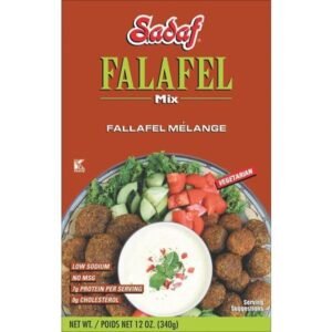 Sadaf Falafel Mix package, 12 Oz, featuring Middle Eastern cuisine flavors.