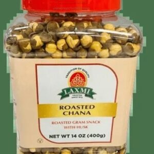 Laxmi Roasted Chana snack pack, 400g, healthy and crunchy