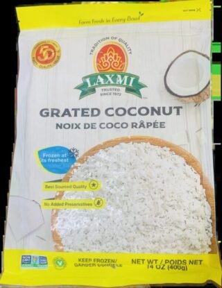 Grated Coconut Frozen - Laxmi (400g)