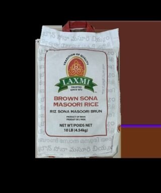 Sona Masoori Brown Rice - Laxmi (10lb)