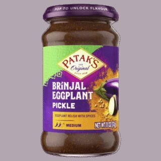 Brinjal Eggplant Pickle - Pataks (312g)