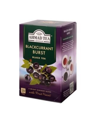 Blackcurrant Burst Black Tea - Ahmad Tea (20 Foils)