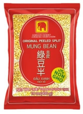 Asian Best Peeled Split Mung Bean -14oz