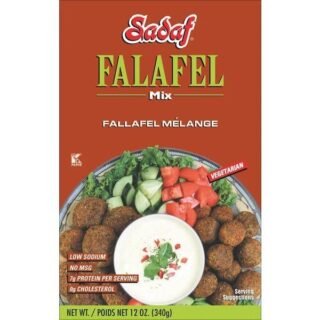 Sadaf Falafel Mix package, 12 Oz, featuring Middle Eastern cuisine flavors.