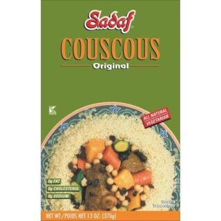 Sadaf Couscous Original 13 Oz pack, a healthy Mediterranean staple.