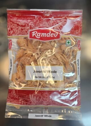 Javantri Whole spice by Ramdev in a 50gm package