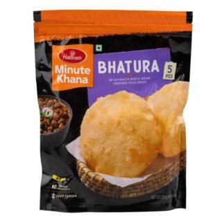 Haldiram's 5-piece Bhatura, fluffy Indian bread for curries