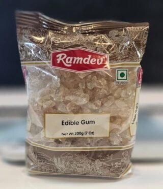 200g pack of Ramdev Edible Gum for health and culinary use