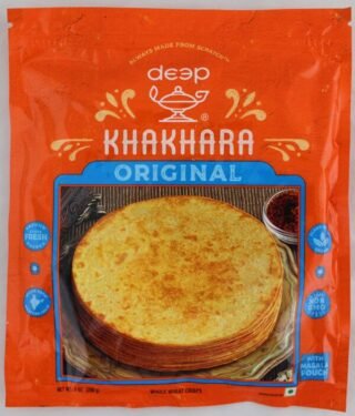 Deep Khakhra Original snack, crispy and flavorful, perfect for healthy eating.