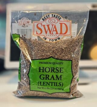 Swad Horse Gram Lentils in a 2lb pack, ideal for nutritious meals.