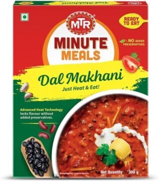 MTR Dal Makhani 300g packaging featuring black lentils and kidney beans