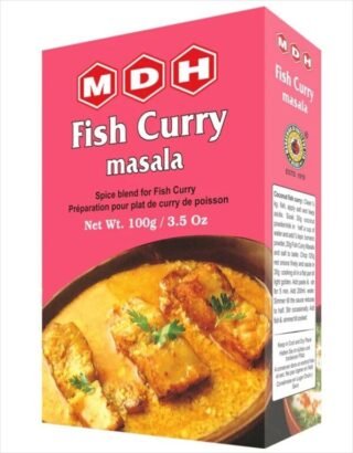 MDH Fish Curry Masala spice blend for enhancing seafood dishes