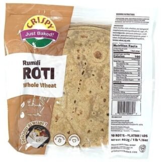 Crispy Rumali Roti in a 600g pack, ideal for Indian meals.