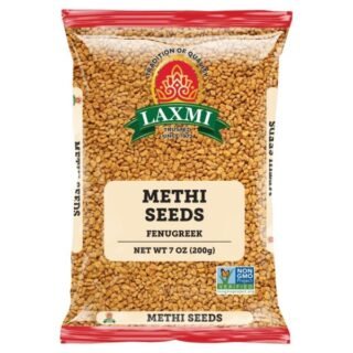 Laxmi Fenugreek Seeds in a package, ideal for enhancing meals with flavor and health benefits.
