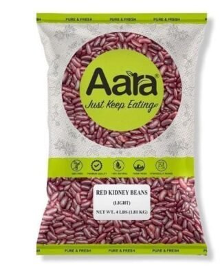 Aara Dark Red Kidney Rajma Beans in a 2 Lb pack