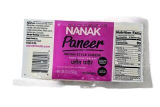 Nanak Paneer 341 Gm pack, fresh and creamy for cooking.