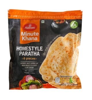 Haldirams Home Style Paratha pack, 360 Gm, traditional Indian bread.