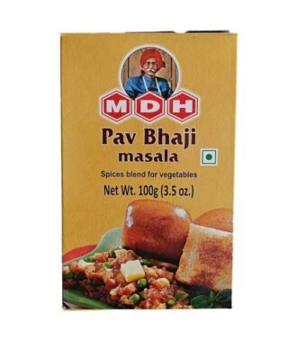 MDH Pav Bhaji Masala 100 Gm packaging with vibrant design