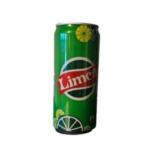 Limca soda in a 330ml bottle, refreshing beverage with sweetness and tanginess.