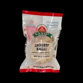 Laxmi Jaggery Balls in a 2Lb package, perfect for cooking and desserts.