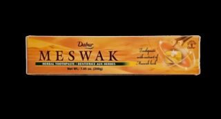 Dabur Meswak Toothpaste tube with natural ingredients for oral care