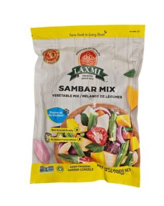 Laxmi Sambar Mix packaging, 400 Gm for easy cooking.