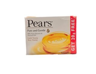Pears Pure and Gentle Soap bar in gold packaging, 125g