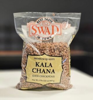 SWAD Kala Chana (Desi Chickpeas) in a 2 Lb package