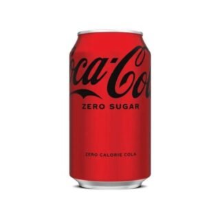 Coca-Cola Zero Sugar beverage can with no sugar and zero calories