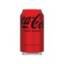 Coca-Cola Zero Sugar beverage can with no sugar and zero calories