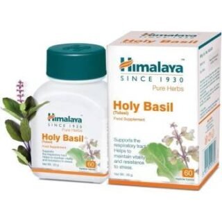 Himalaya Holy Basil 60 tablets for stress relief and wellness