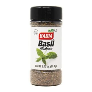 Badia Basil Spice 0.75 Oz package for gourmet cooking