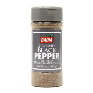 2 oz package of Badia Ground Black Pepper for culinary use