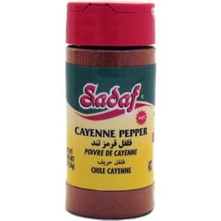 2 Oz container of Sadaf Cayenne Pepper spice