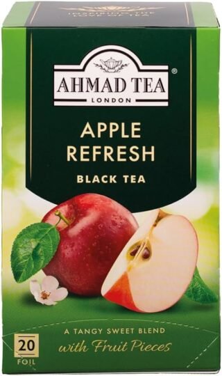Apple Fresh Black Tea by Ahmad Tea in a 20 foil pack