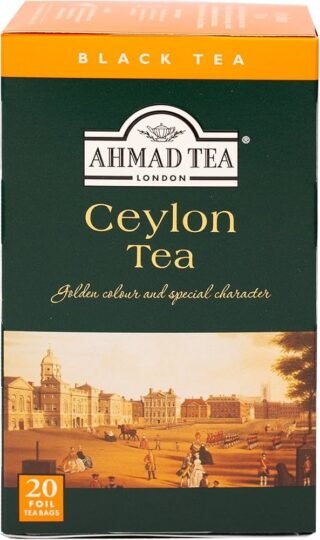 Ceylon Tea by Ahmad Tea in 20 foil packs