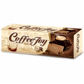 Coffee Joy Biscuit with chocolate flavor, 3.20 Oz package