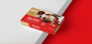 Nanak Kaju Katli, a premium Indian sweet in a 255g pack
