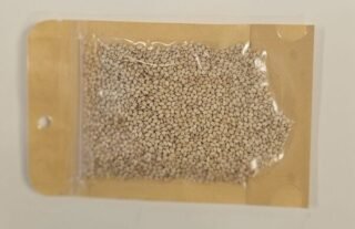Back view of a package of Sesame Seeds White from Naan Sense Grocery