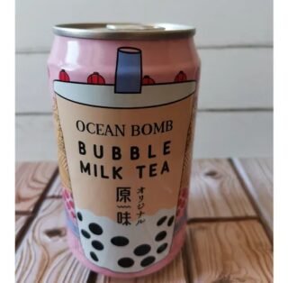 Ocean Bomb Taro Bubble Milk Tea in a 315 ml can