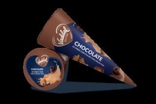 Vadilal Chocolate Ice Cream Cone in a 110ml serving size