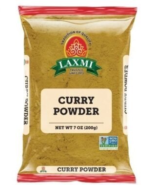 Laxmi Curry Powder 200 GM Non-GMO pack with a blend of spices for Indian cooking