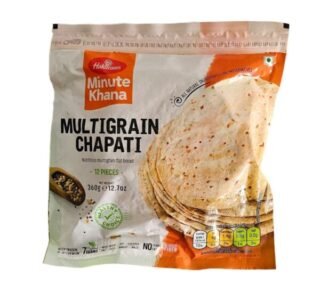 Haldirams Multigrain Chapati pack, 360 Gm, showcasing healthy and nutritious flatbreads.