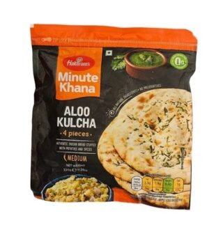 Haldirams Aloo Kulcha, a traditional Indian stuffed bread with potato filling.