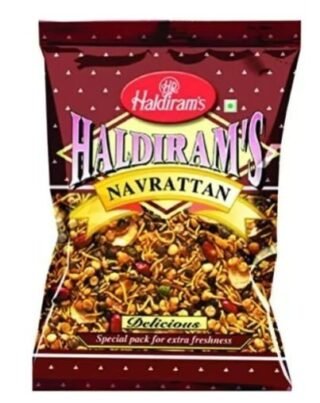 Haldiram Navratan Mix 400 Gm packaging front view