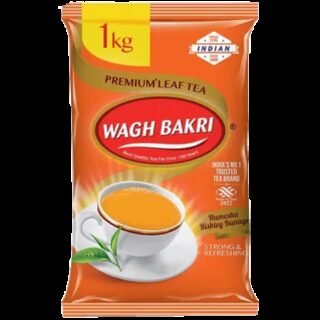 1 kg package of Wagh Bakri Premium Leaf Tea